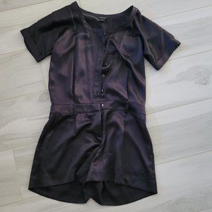 Club Monaco 100% Silk Romper